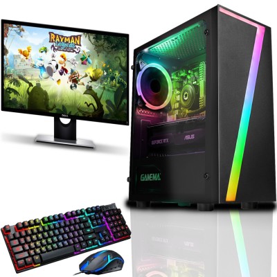 Refurbished Gaming PC Computer Bundle Core i5 8GB 120GB SSD Win10 Nvidia GTX1650 
